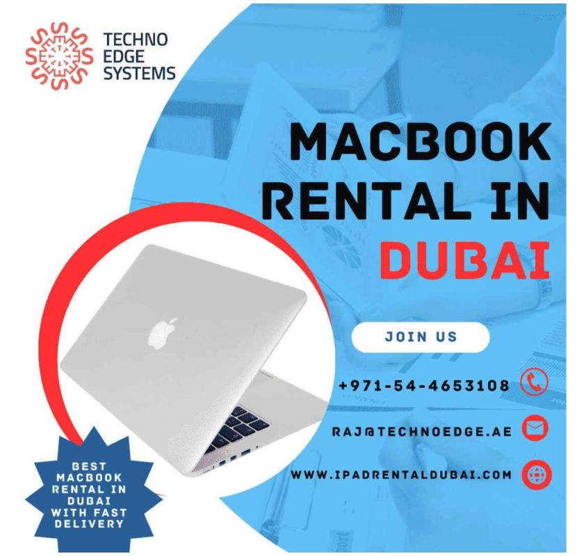 Best Quality MacBook Rentals in Dubai – Book Now