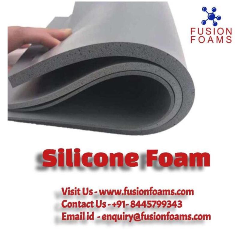 Online Sale Silicone Foam Sheet | Fusion Foams