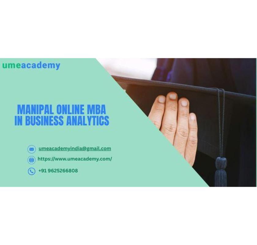 Manipal Online MBA in Business Analytics