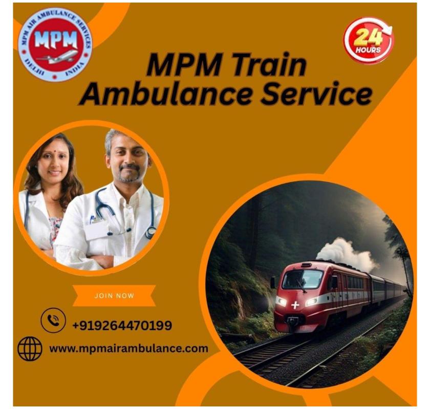 Provides the Best Patient Shifting Train Ambulance in Kolkata 24/7