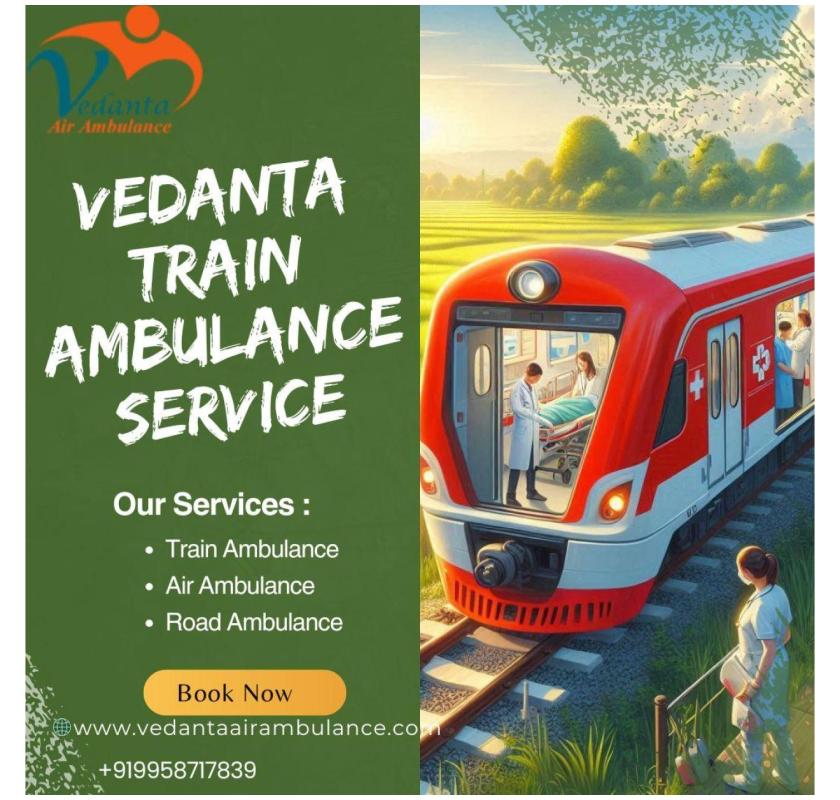 The Vedanta Train Ambulance in Ranchi is fully outfitted with all the tools it requires