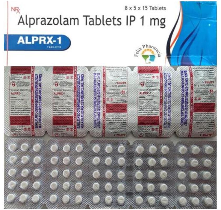 Order Alprazolam 1mg Tablets Next Day Delivery Online