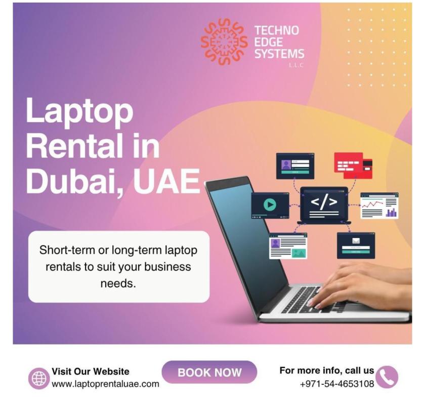 Traveling to Dubai? Rent a Laptop Here