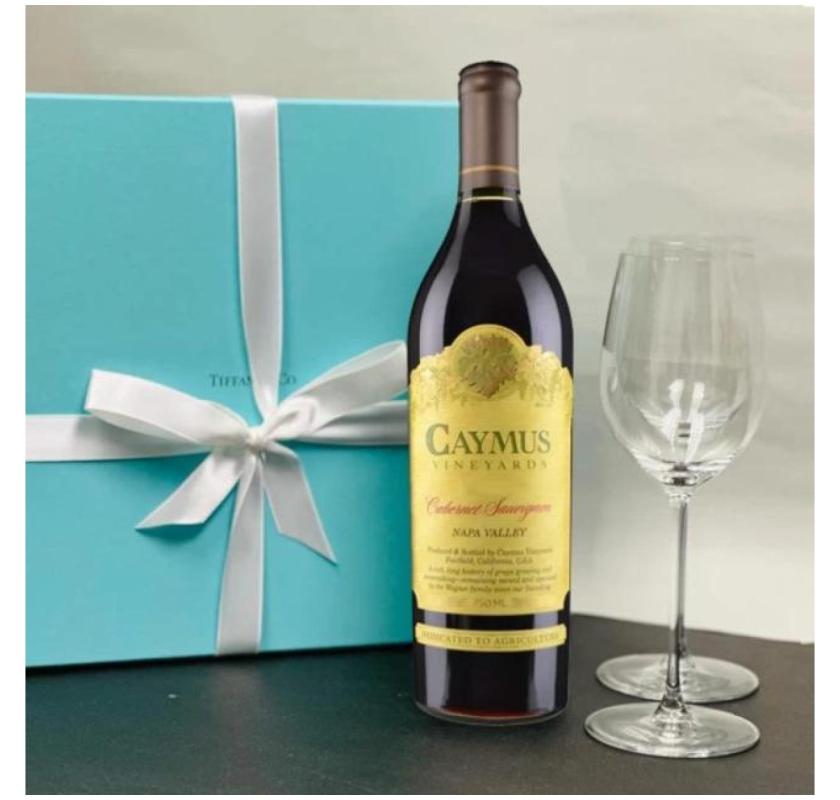 Order Online Premium Caymus Wine Gift Baskets at Best Price