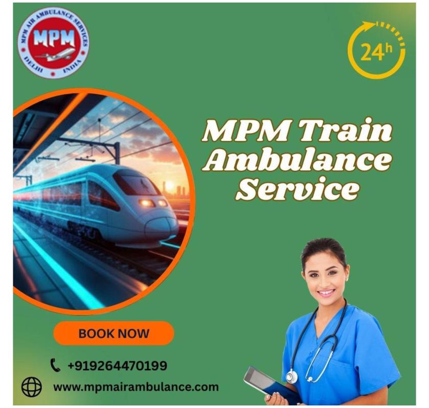 MPM Train Ambulance Provided the Best Paramedic Team to the Patients in Ranchi