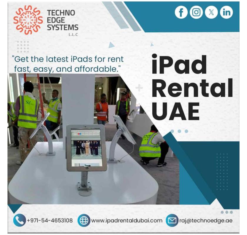 Where to Rent the Best iPad Rental UAE?