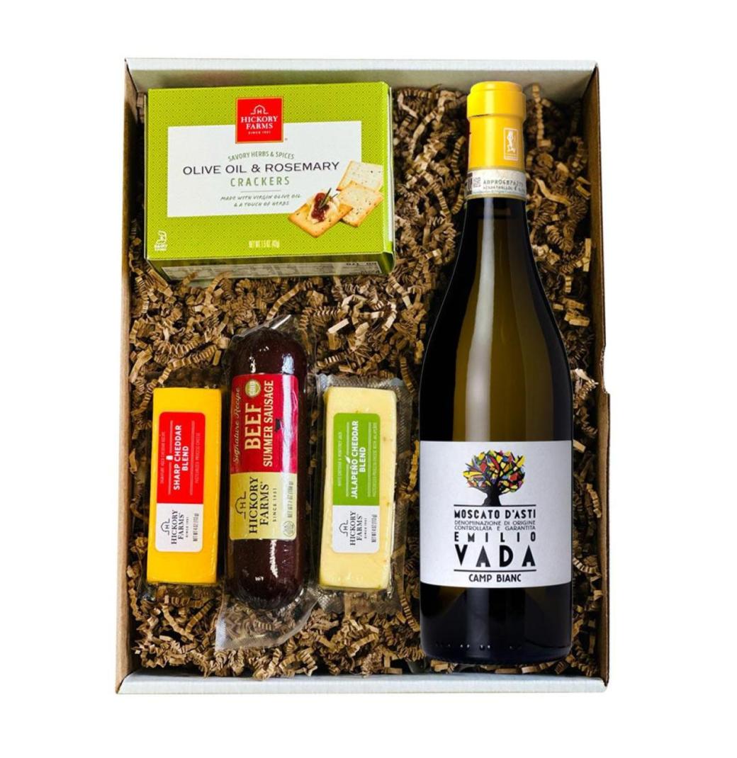 Send Elegant Thank You Wine Gift Baskets – USA Delivery