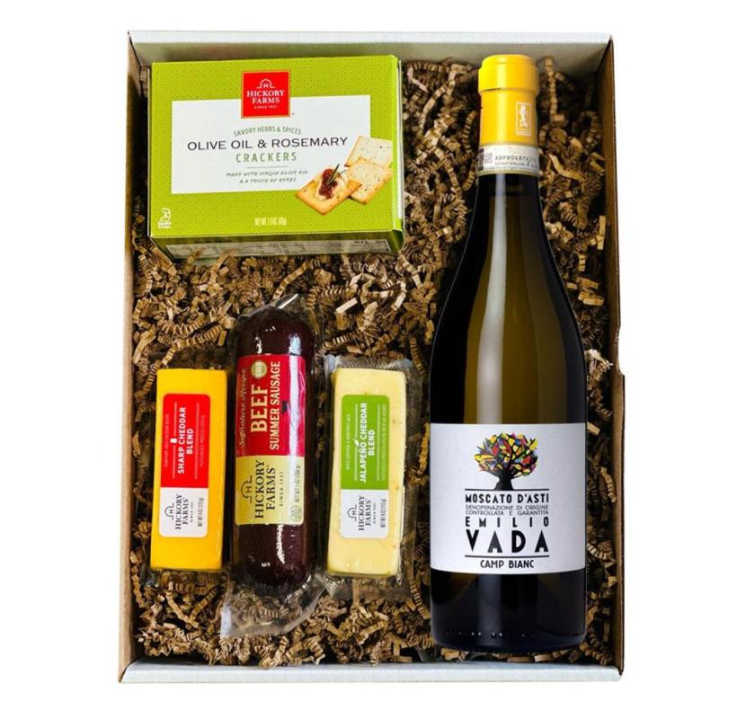 Send Elegant Thank You Wine Gift Baskets – USA Delivery