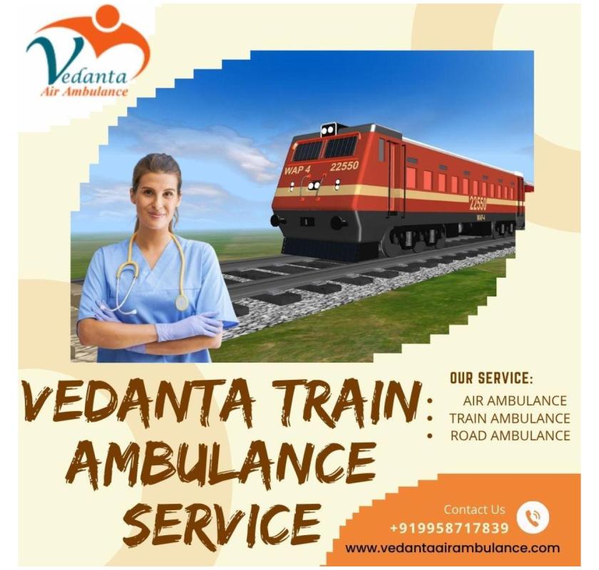 In a Train Ambulance in Ranchi, Vedanta makes sure that long routes are in line with medical needs