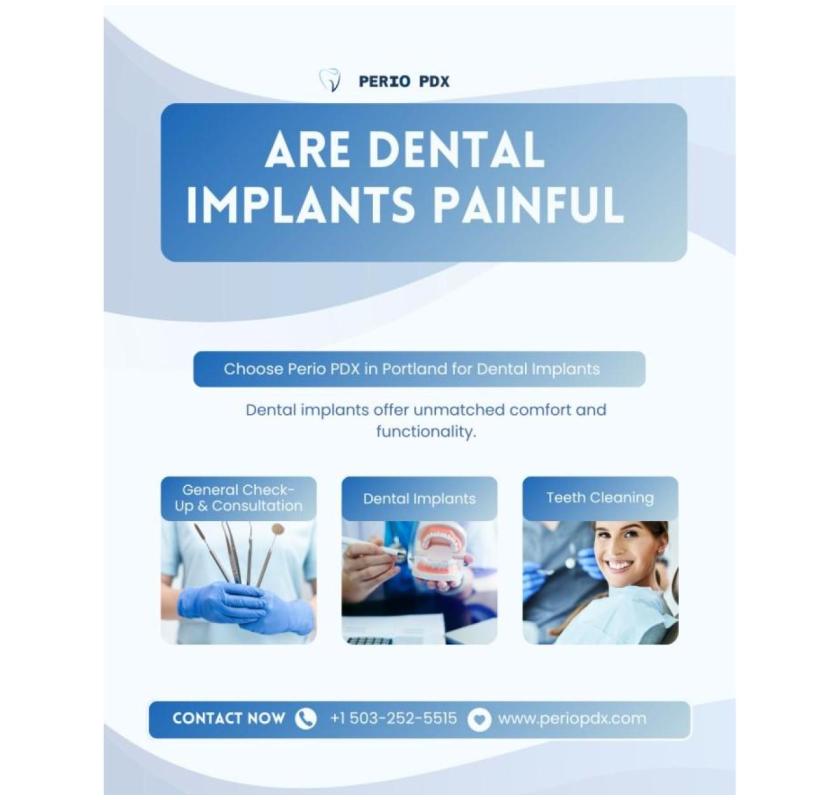 Are Dental Implants Painful