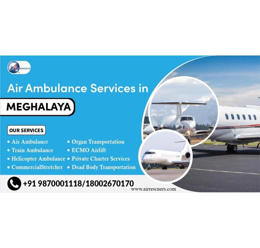 Meghalaya Air Ambulance | 24/7 