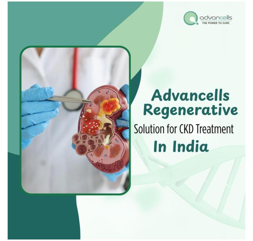 Advancells’ Regenerative Solution for CKD treatment in India