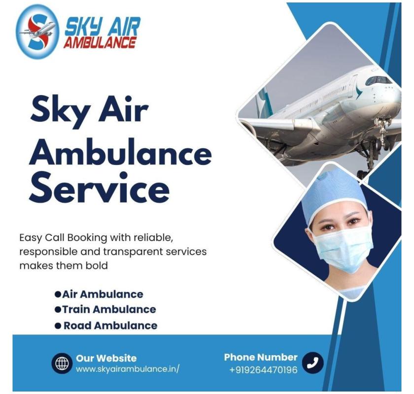 Transfer With Sky Air Ambulance From Bangalore To Delhi