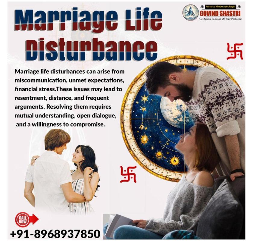  Marriage Life Disturbance solution ( Astrologer Govind Shastri ) 