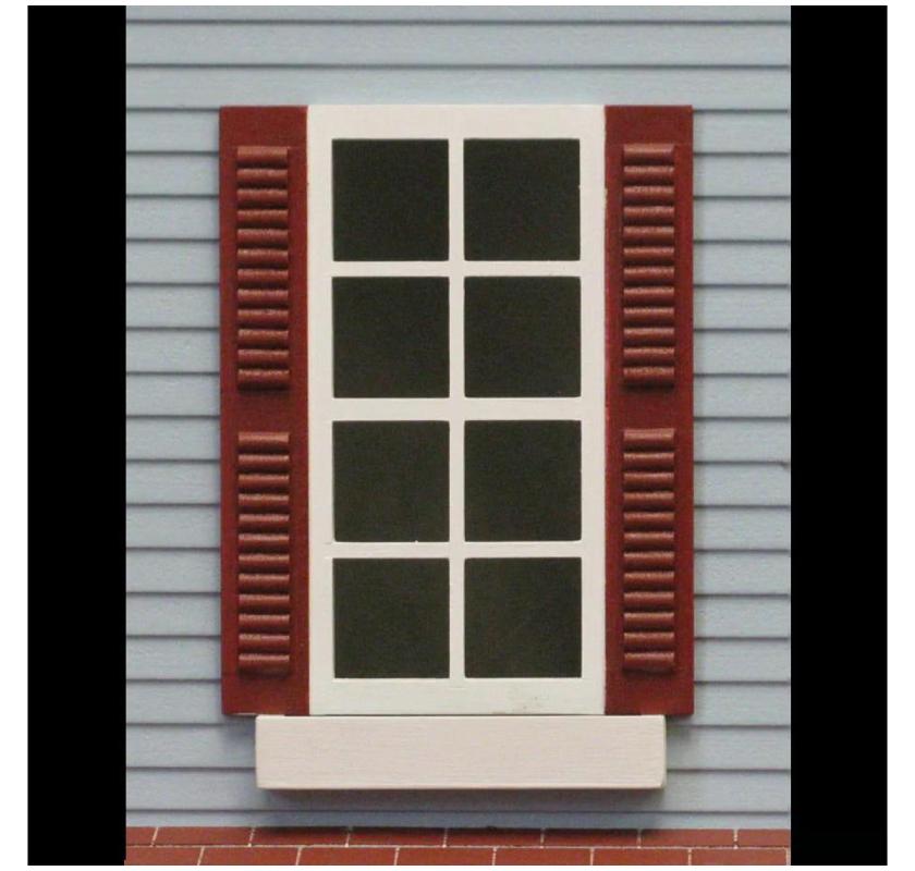 Window Flower Boxes for All Types of Large Dollhouse Kits for Adults