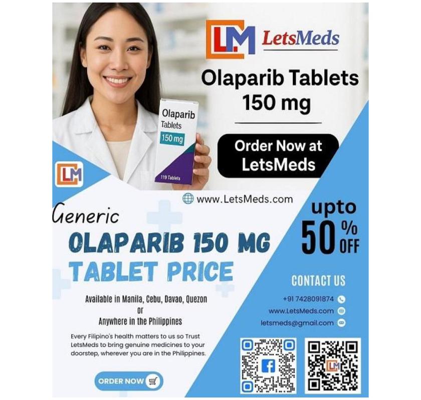 Buy Olaparib Tablets in the Philippines – Up to 50% Lower Than Local Pharmacies