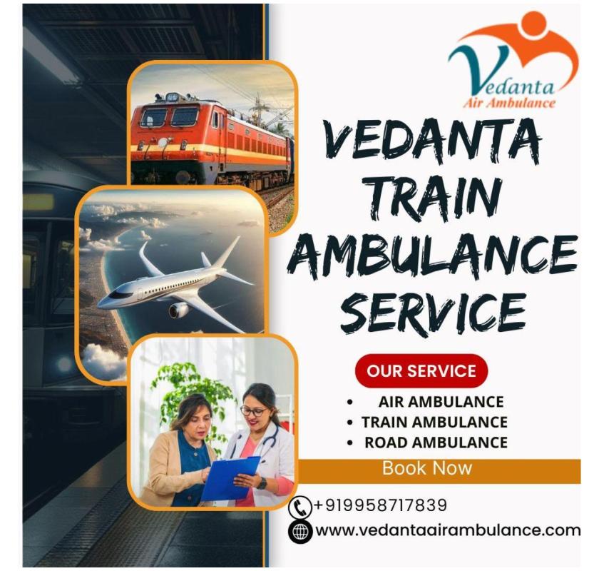 Vedanta offers customized care in its Train Ambulance for patients travelling through Mumbai