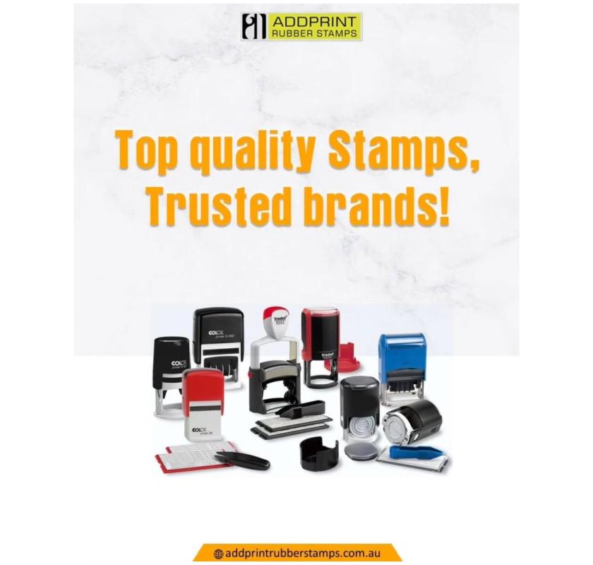 Shop Custom Rubber Stamps for All Your Business Needs
