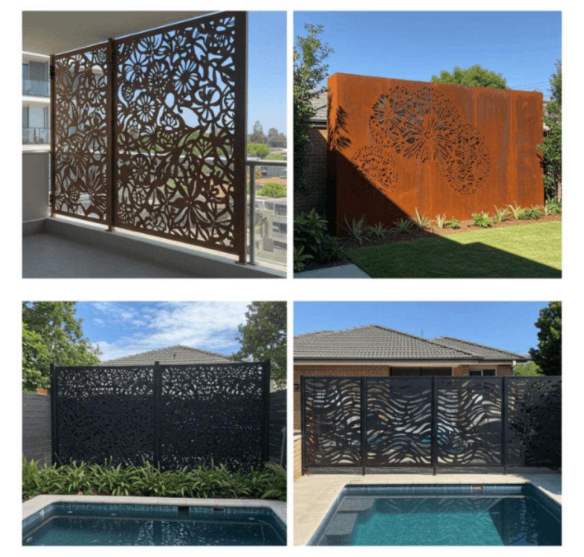 Turn Your Backyard into a Private Paradise – Laser Cut Privacy Screens