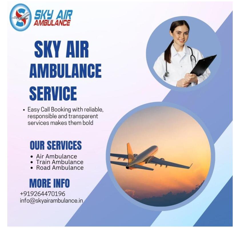 Travel to a Different State with Sky Air Ambulance From Patna To Delhi