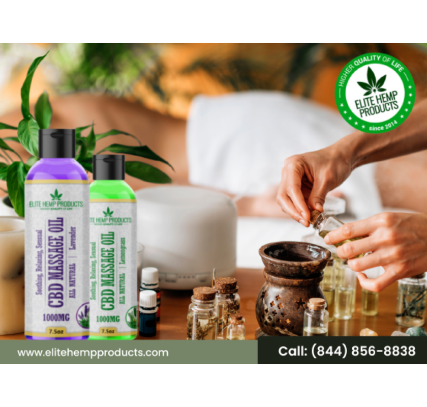 Elevate Your Self-Care with CBD Massage Oil