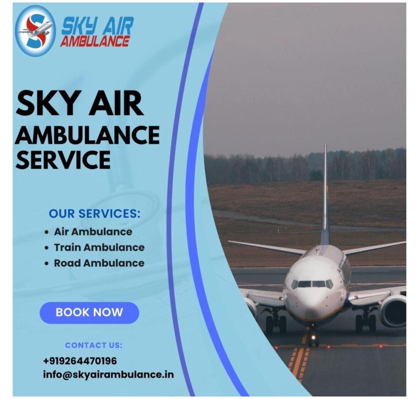 Trusted Air Ambulance From Patna To Delhi: Sky Air Ambulance