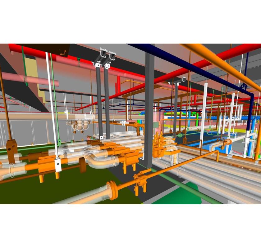 MEP BIM services for Industrial Manufacturing in Texas