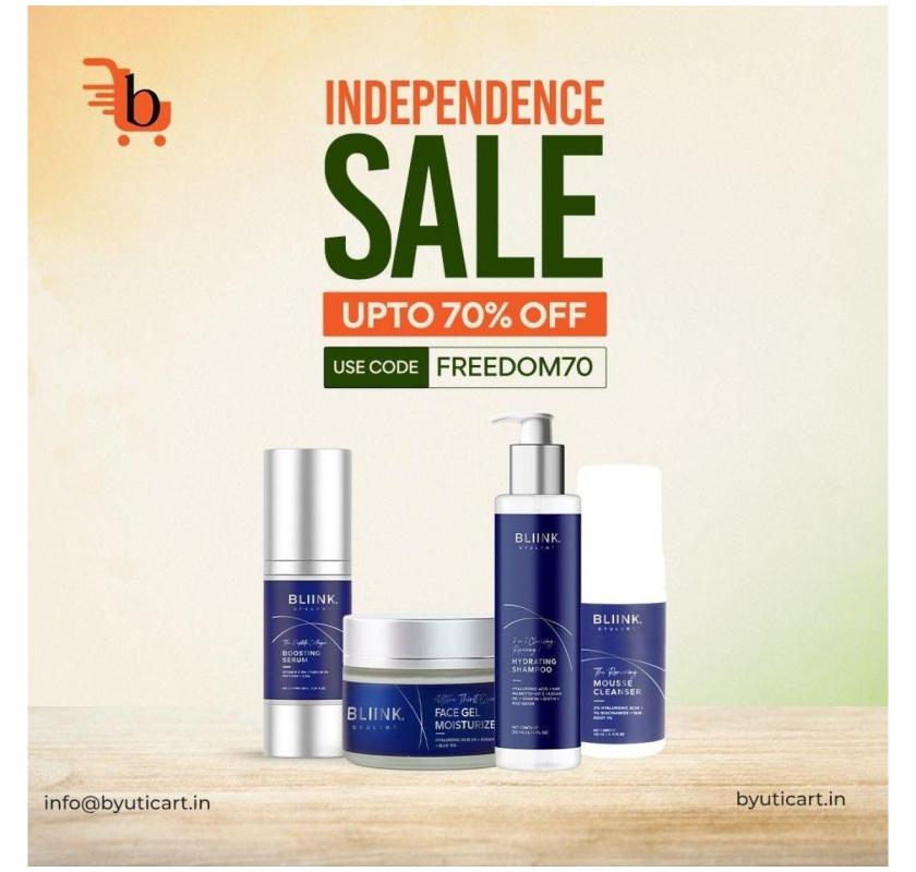 Byuticart Independence Sale – Expert Hair Care at Unbeatable Prices!